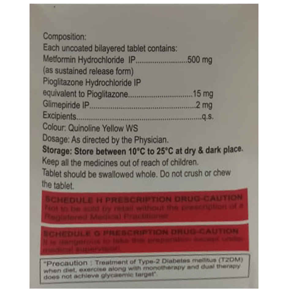 Triglimisave 2 Tablet SR