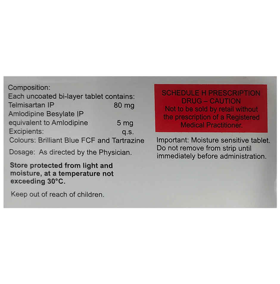 Telvas AM 80/5 Tablet