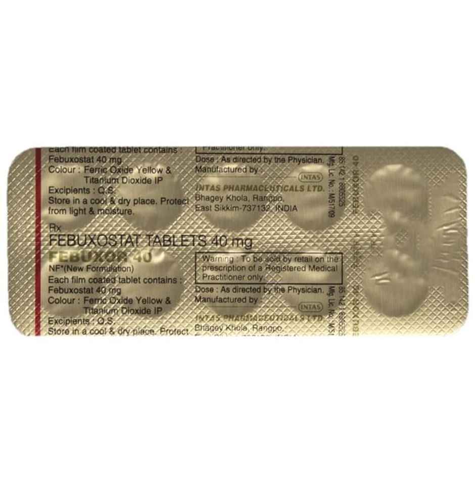 Febuxor 40 Tablet