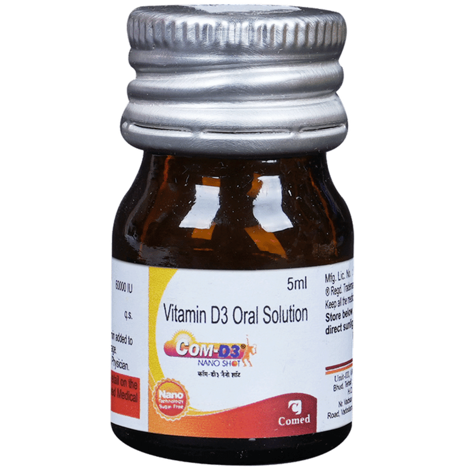 Com-D3 Nano Shot Vitamin D3 Sugar Free Oral Solution