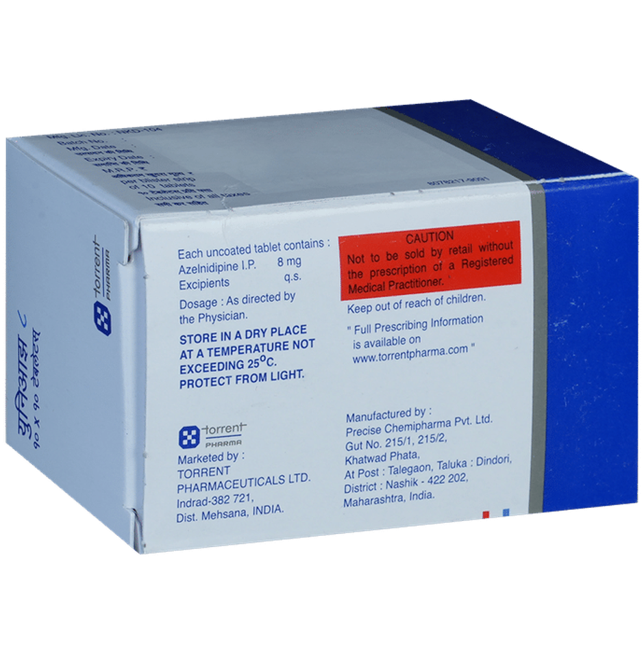Uniaz 8Mg Tablet