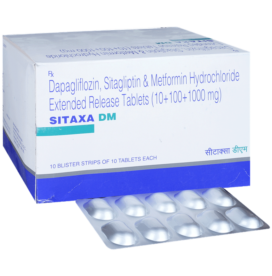 Sitaxa DM 10/100/1000 Tablet ER
