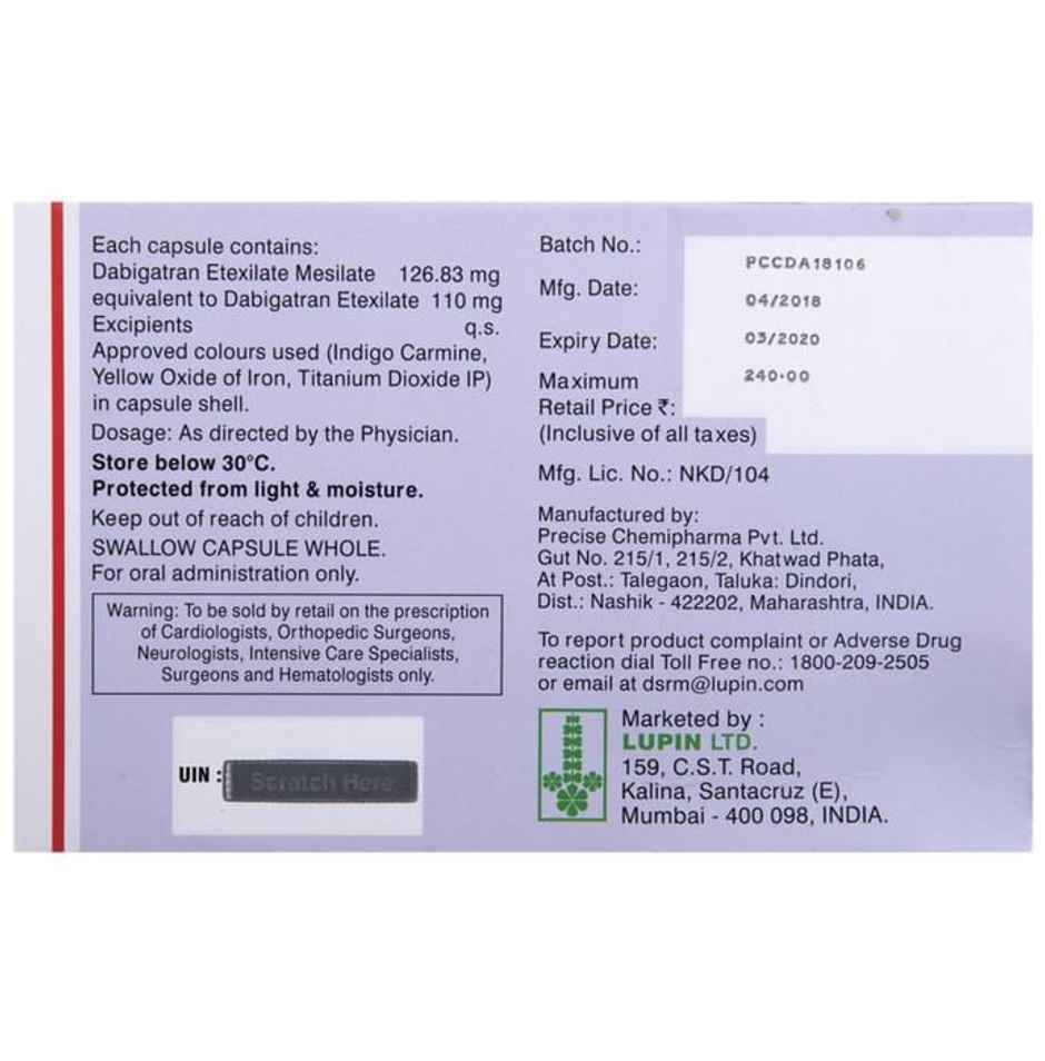Dabistar 110 Capsule