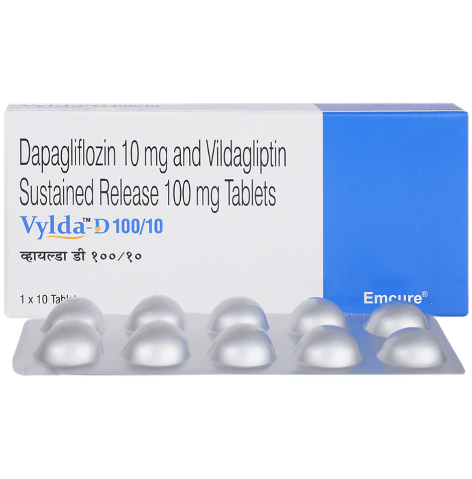 Vylda-D 100/10 Tablet SR