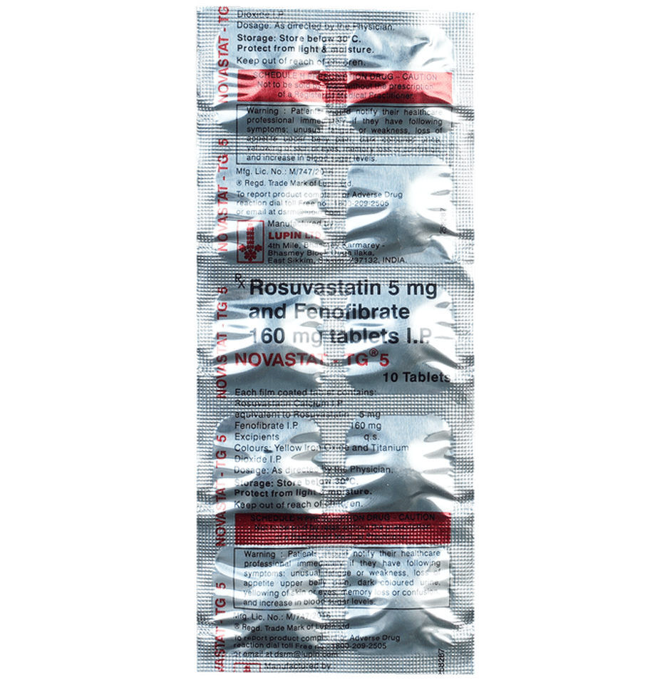 Novastat-TG 5 Tablet