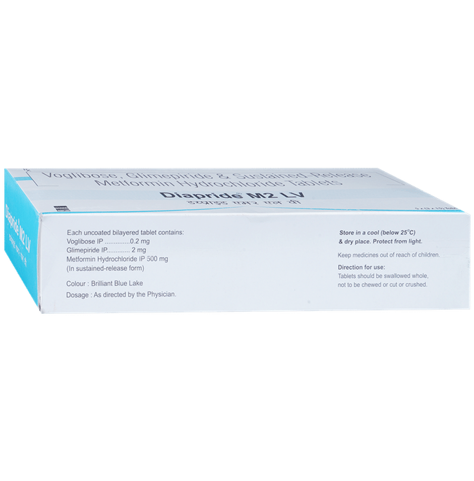 Diapride M2 LV Tablet SR