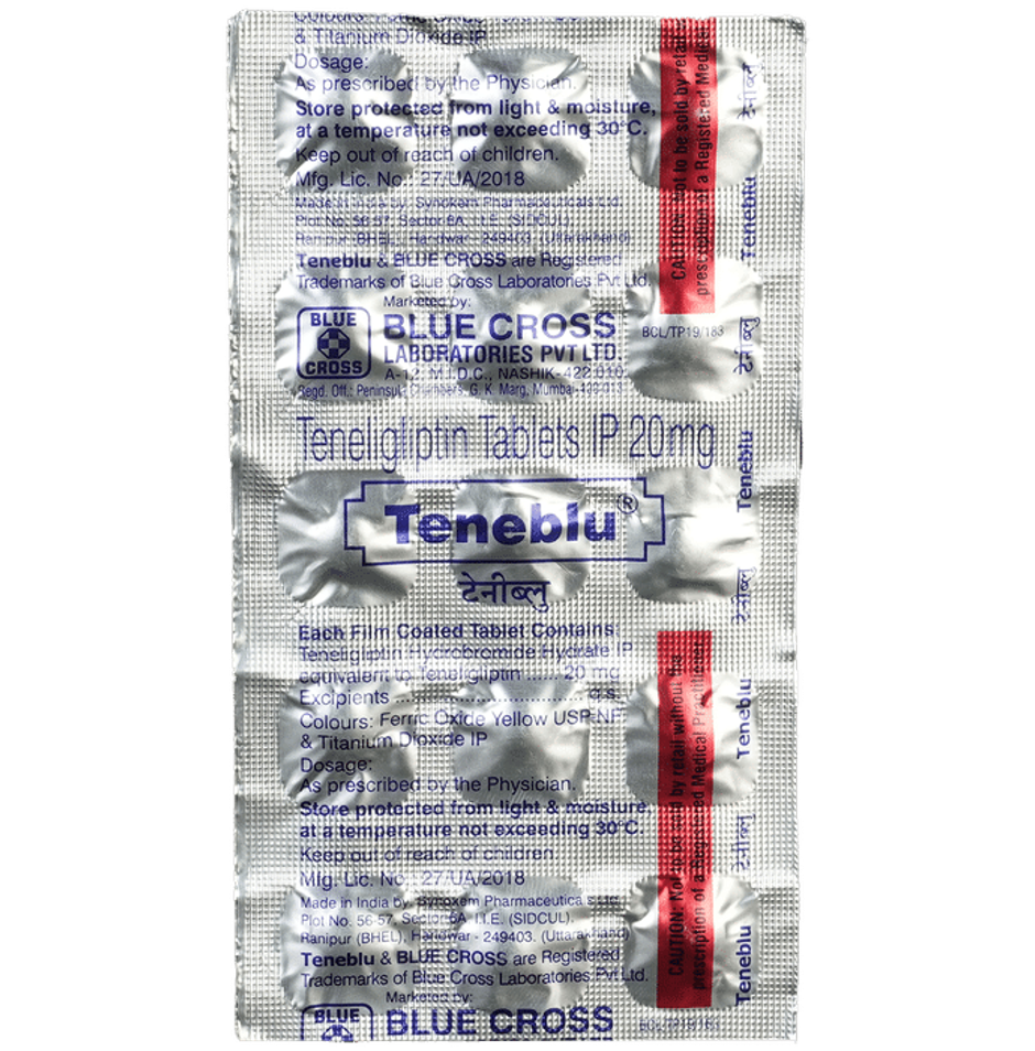 Teneblu 20mg Tablet