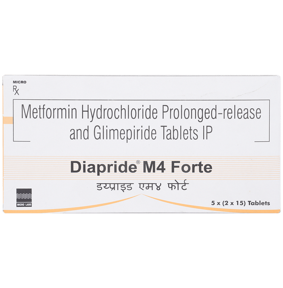 Diapride M4 Forte Tablet PR