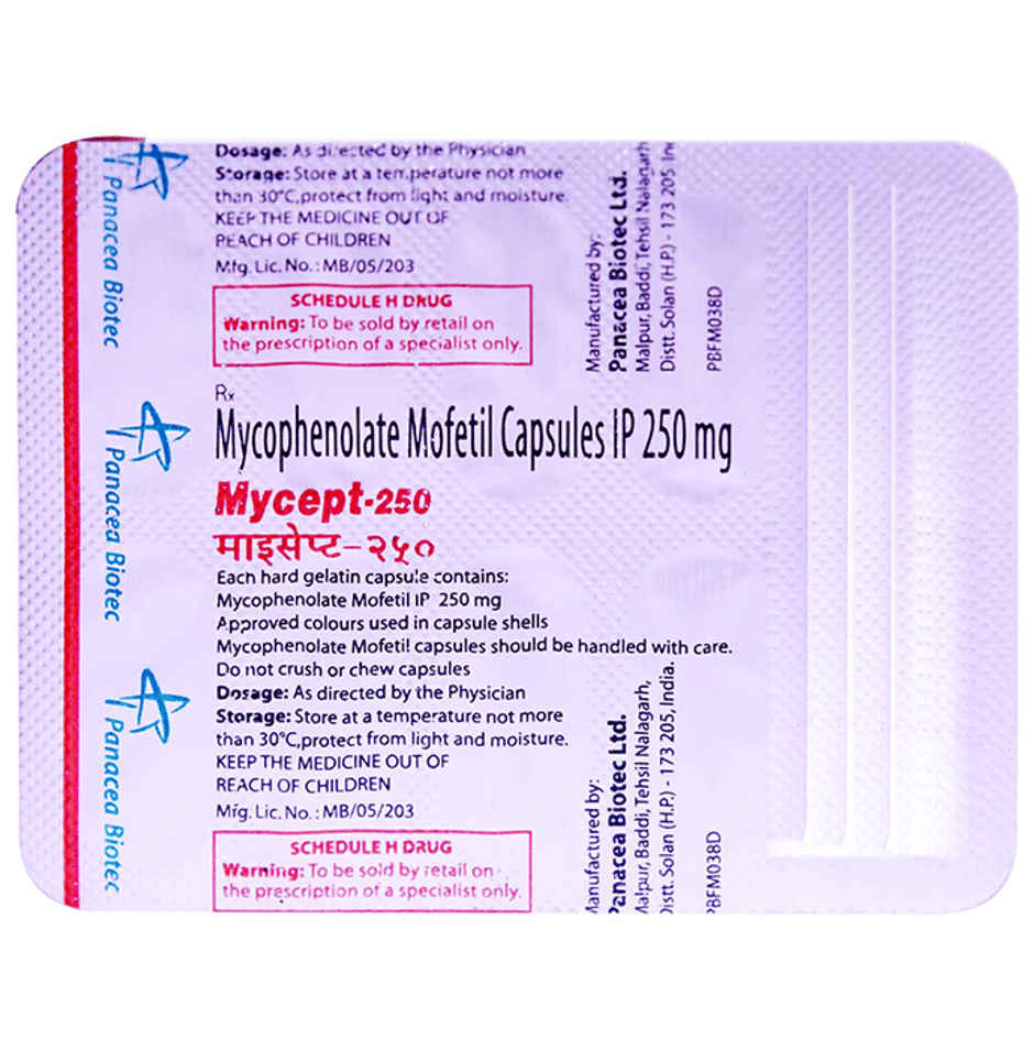 Mycept-250 Capsule