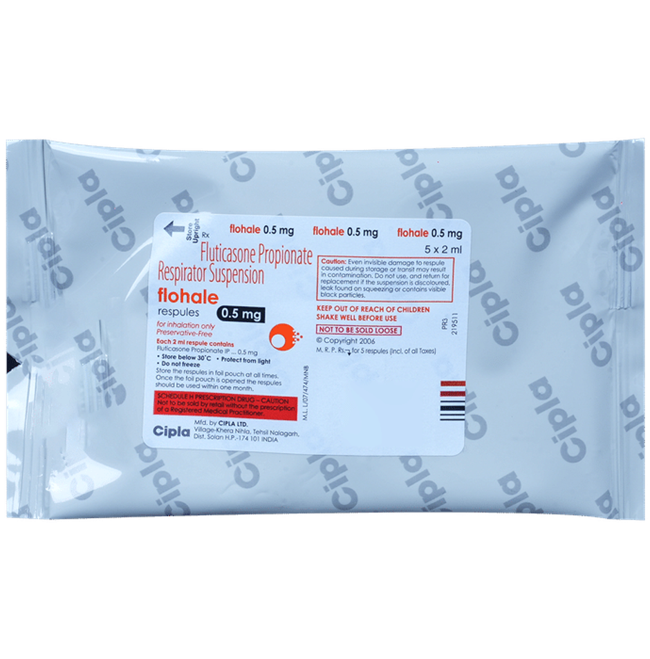 Flohale 0.5mg Respule