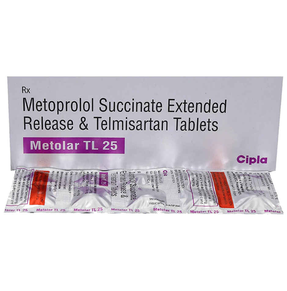 Metolar TL 25 Tablet ER