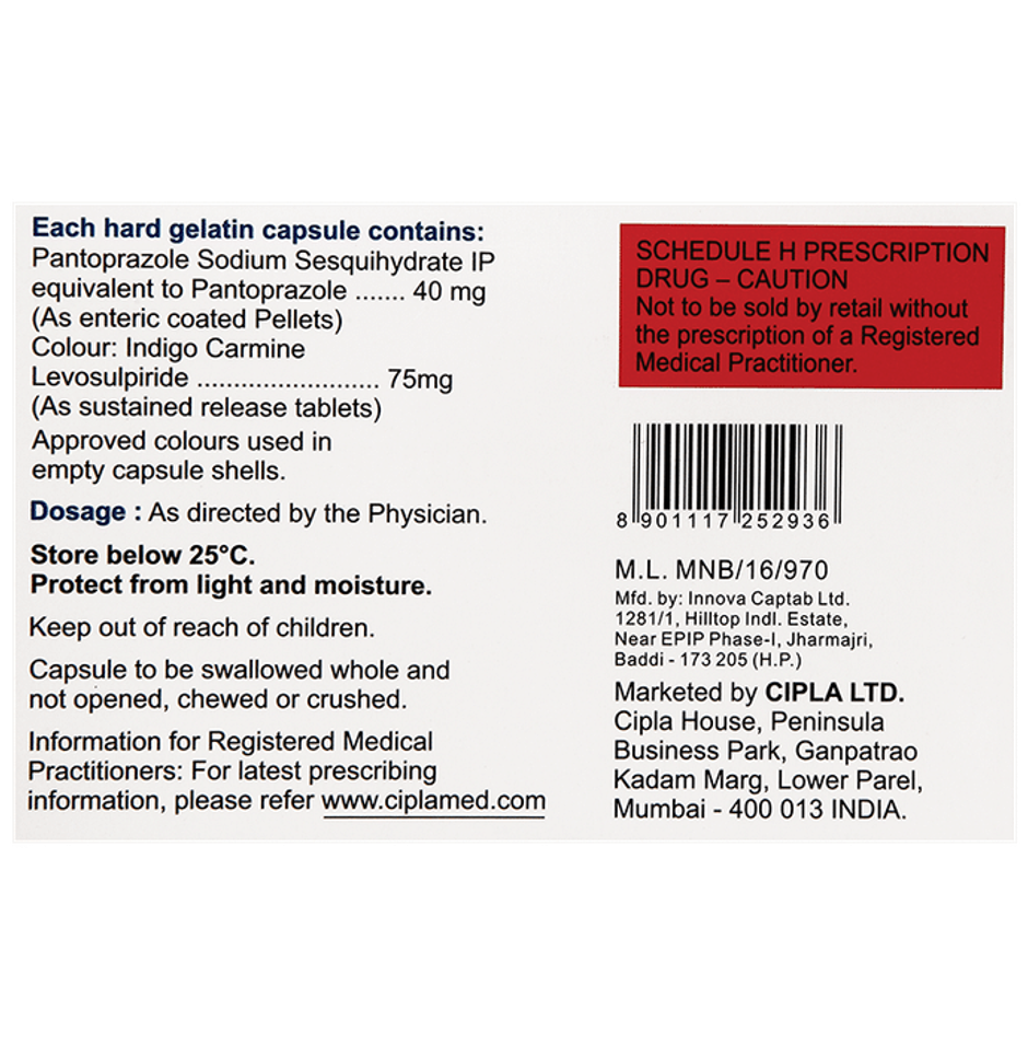 Pantosec LS Capsule SR