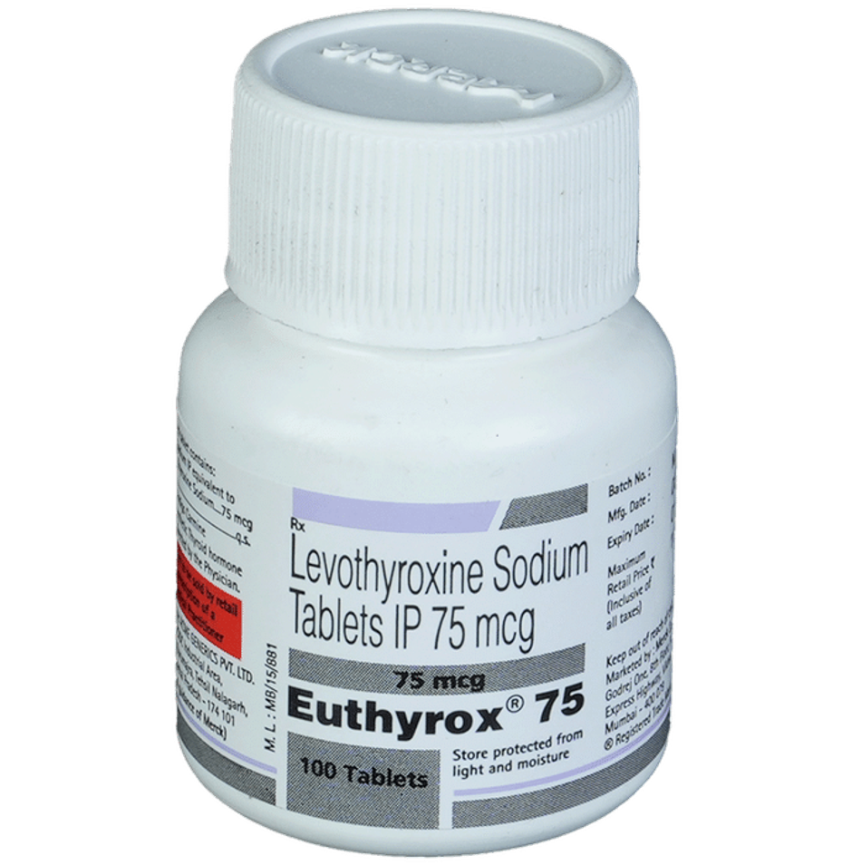 Euthyrox 75 Tablet