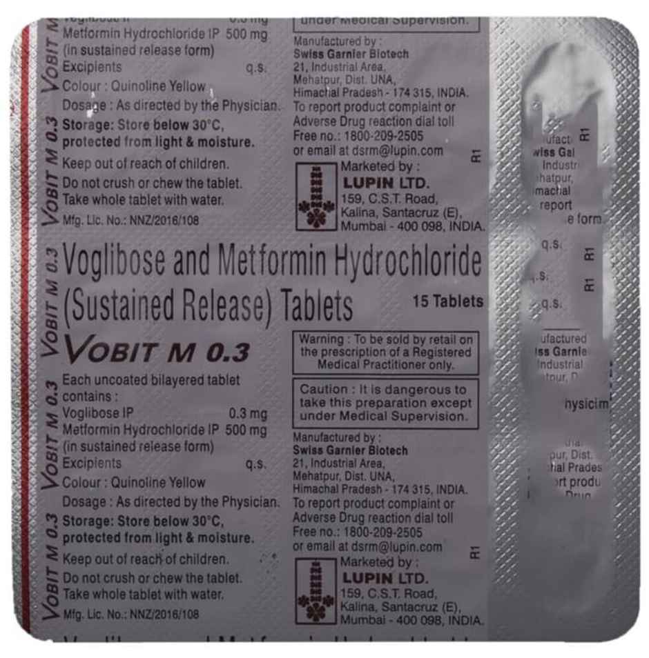 Vobit M 0.3 Tablet SR