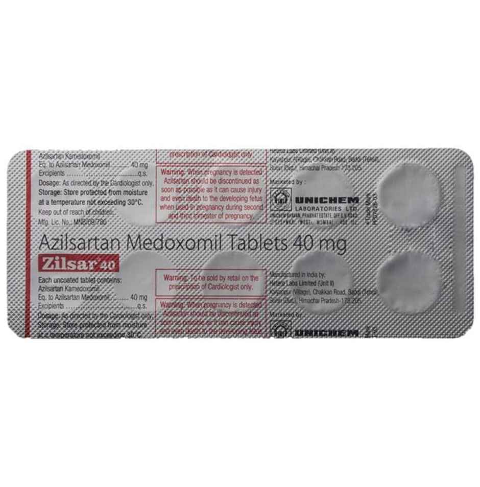 Zilsar 40 Tablet