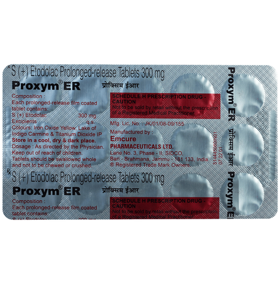 Proxym ER 300mg Tablet PR