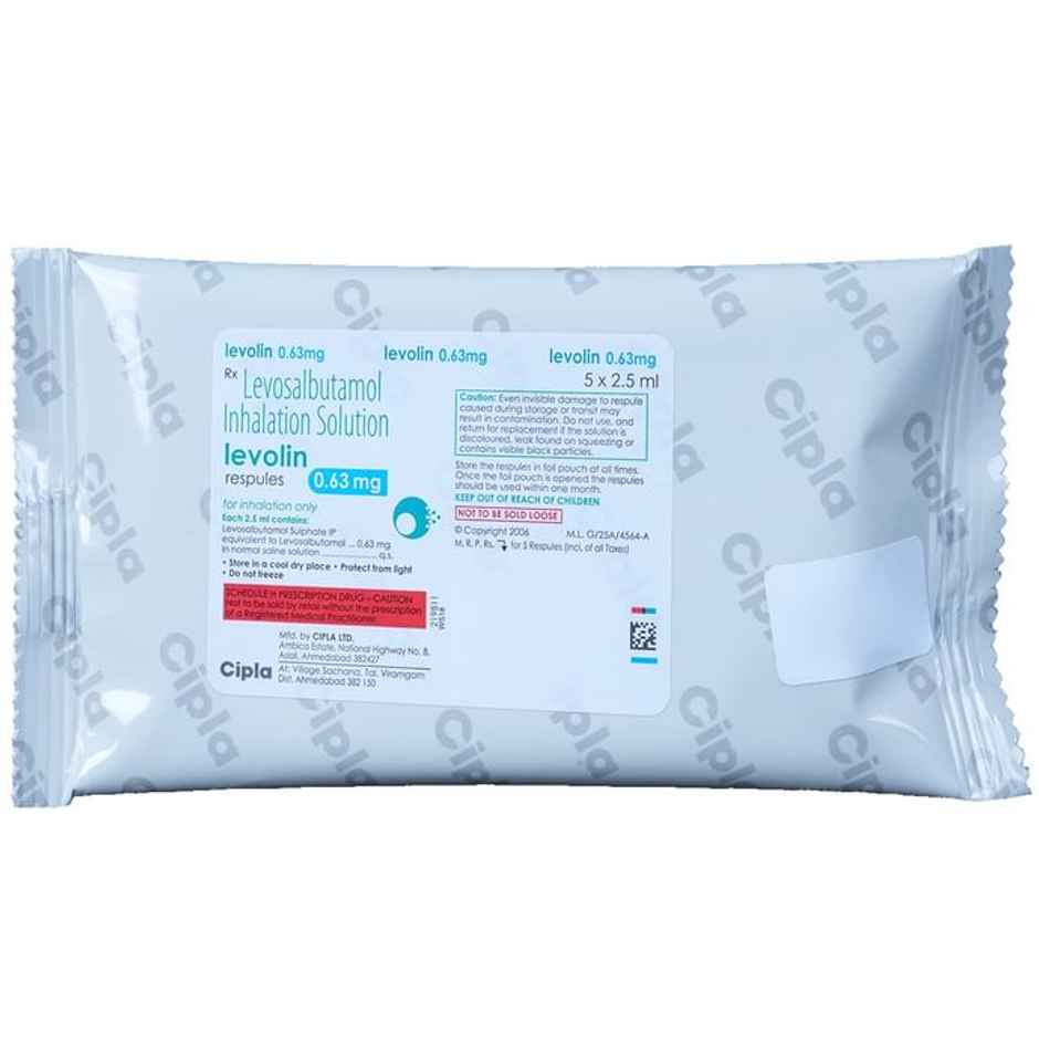 Levolin 0.63mg Respule