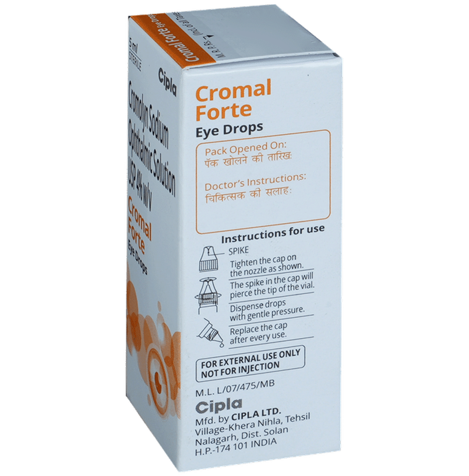 Cromal Forte Eye Drop