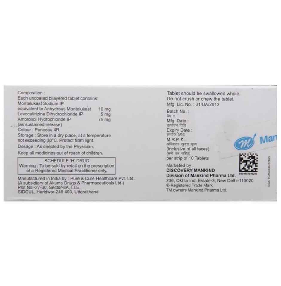 Monticope A Tablet SR