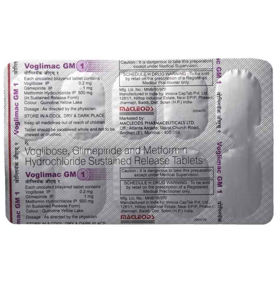 Voglimac GM 1 Tablet SR