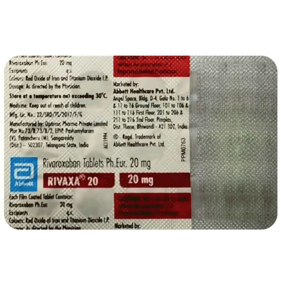 Rivaxa 20 Tablet