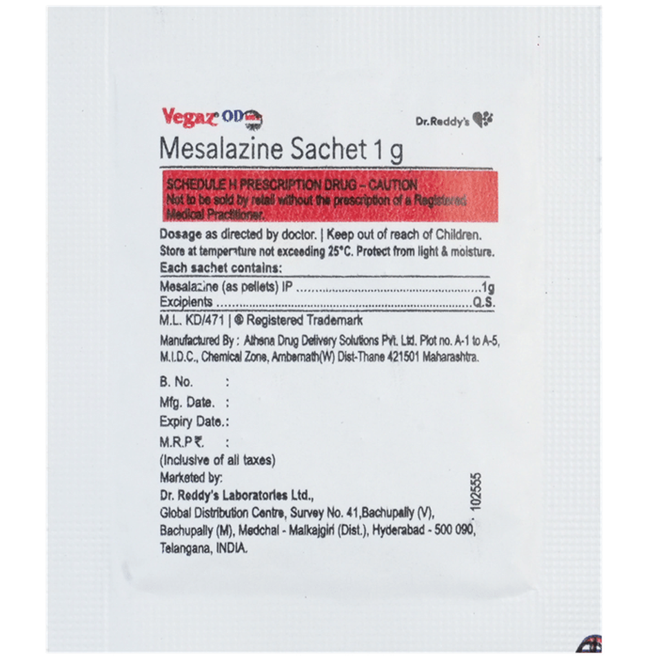 Vegaz Od Sachet