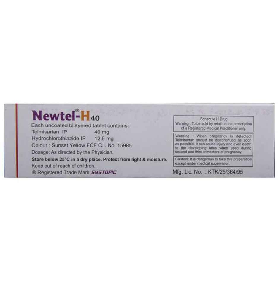 Newtel-H 40 Tablet