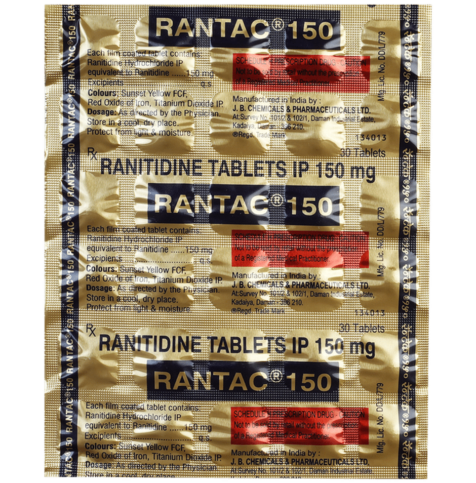 Rantac 150 Tablet