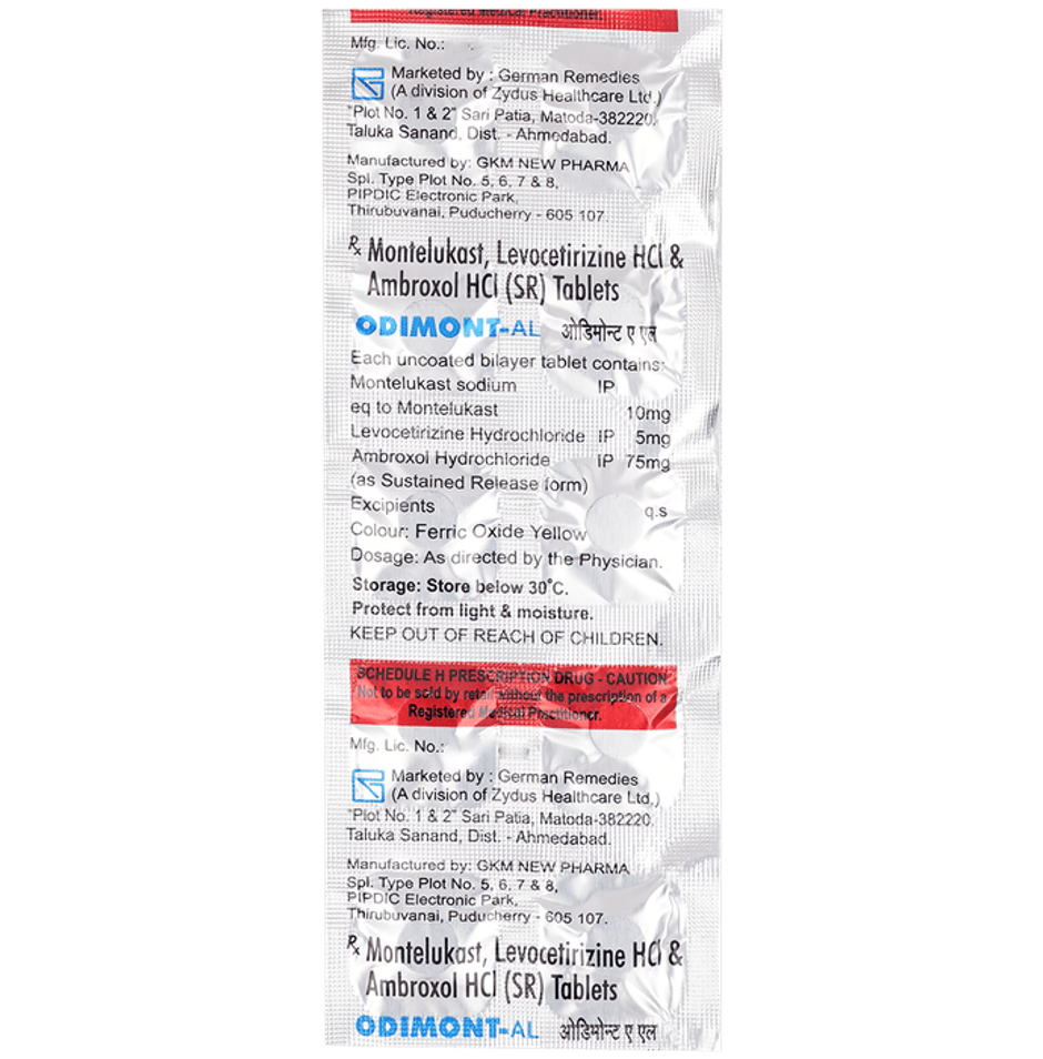 Odimont AL Tablet SR