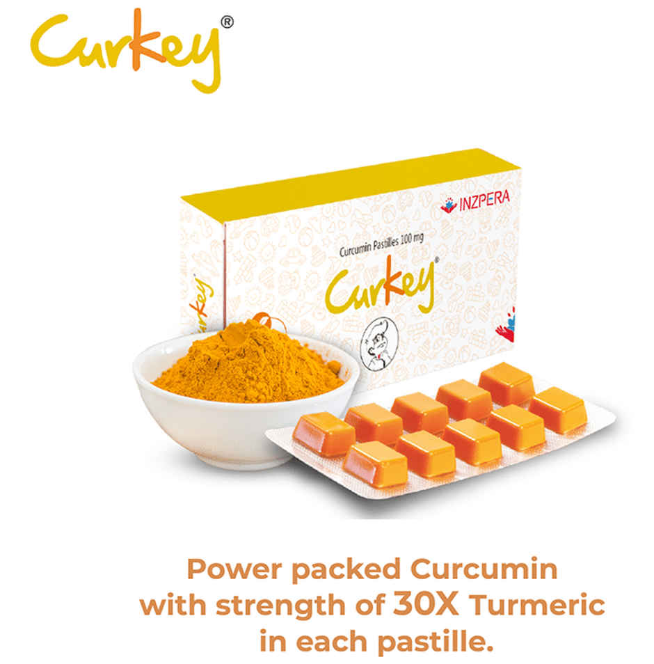Curkey 100mg Soothing Mint Pastille