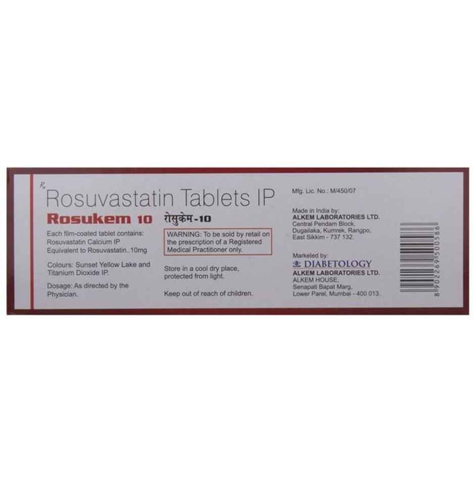 Rosukem 10 Tablet
