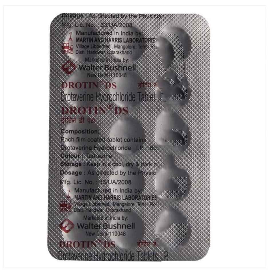 Drotin DS 80mg Tablet