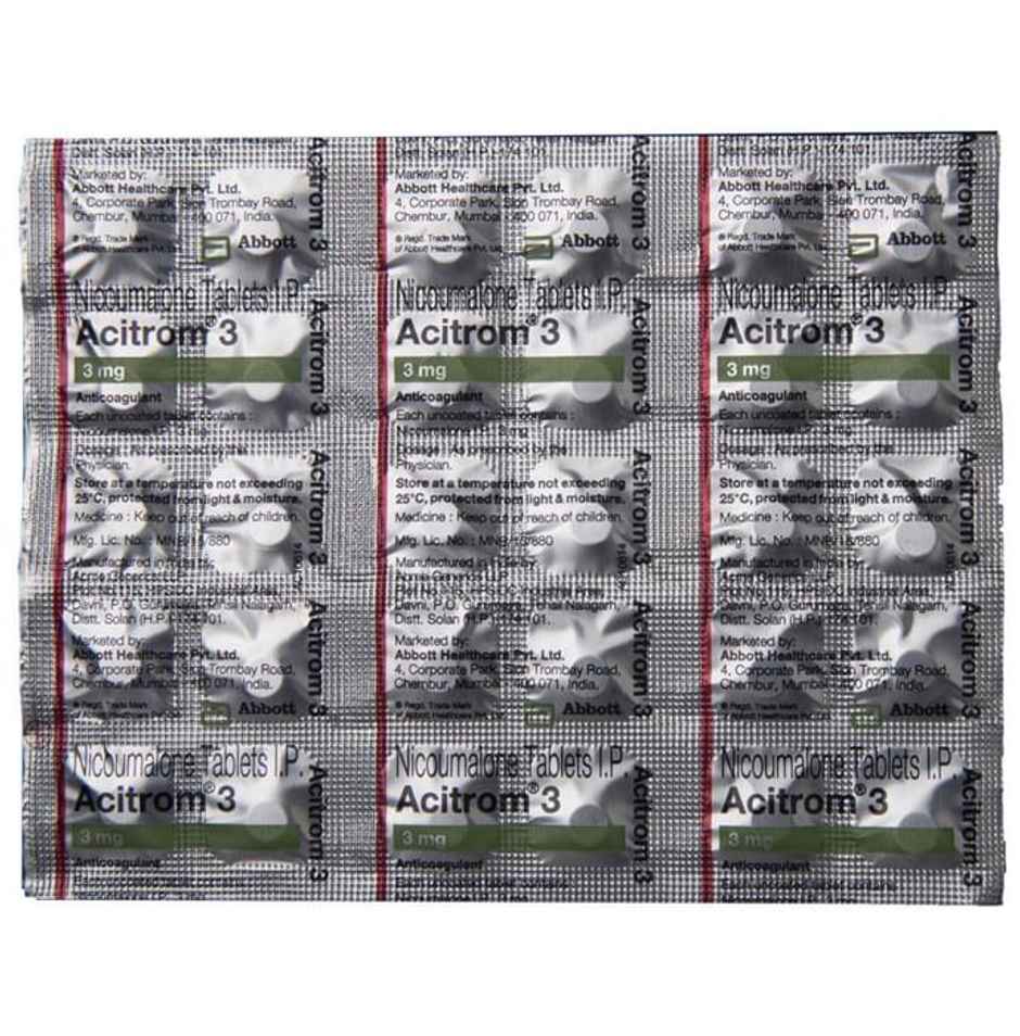 Acitrom 3 Tablet