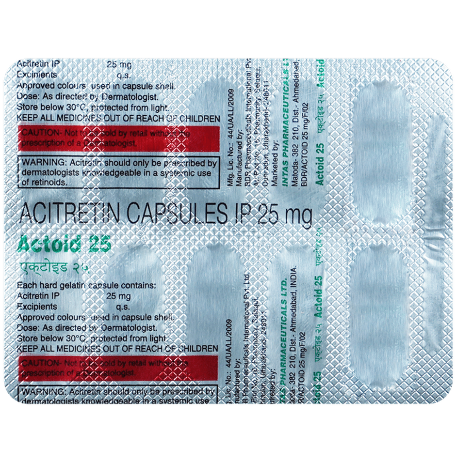 Actoid 25 Capsule