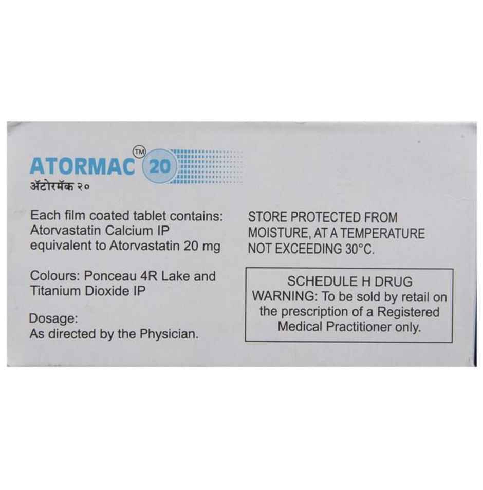 Atormac 20 Tablet