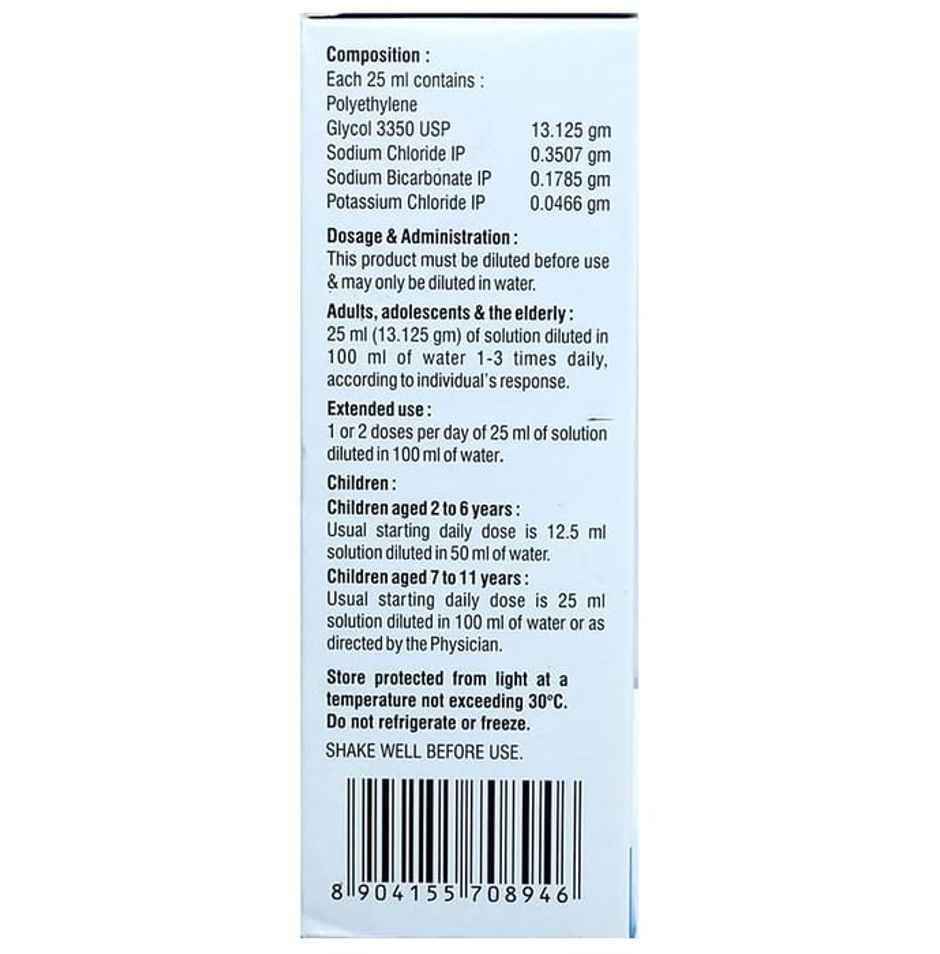 Pegclear Sugar Free Oral Solution