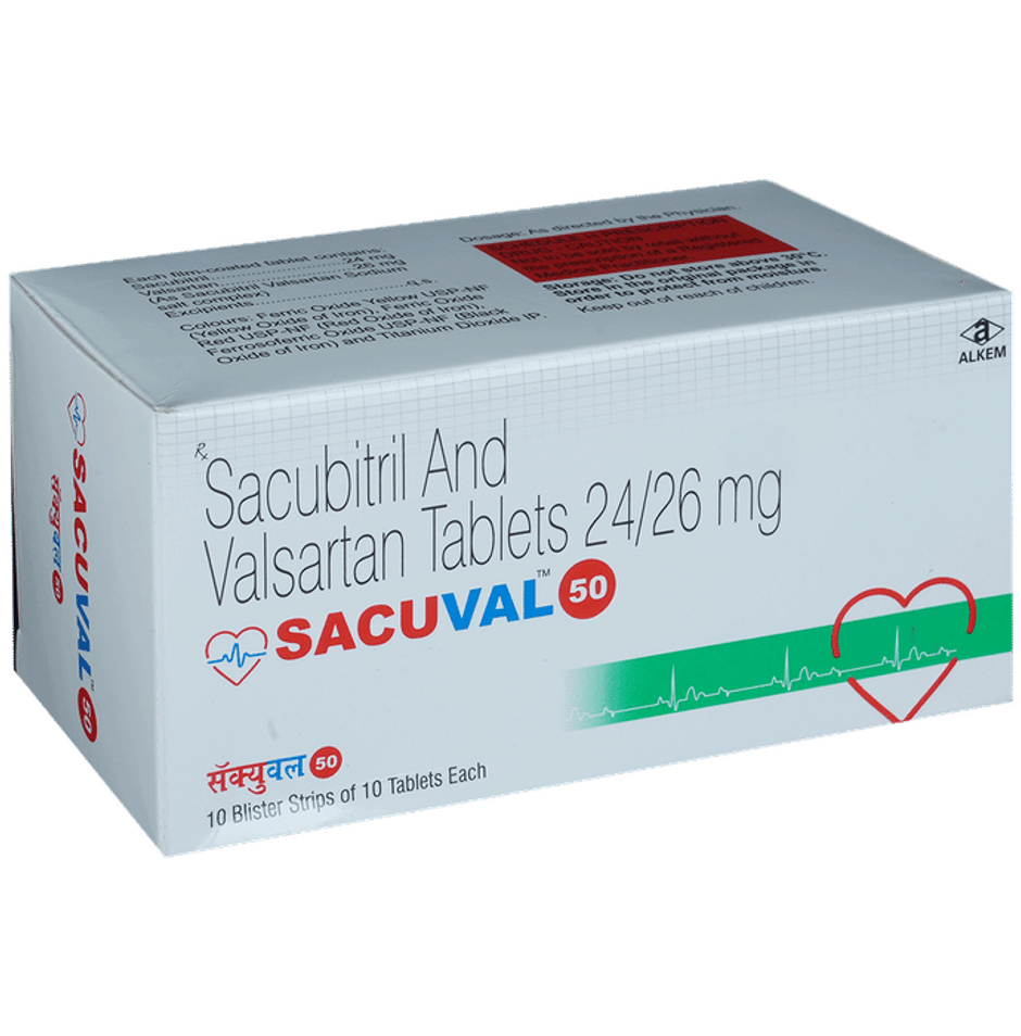 Sacuval 50 Tablet