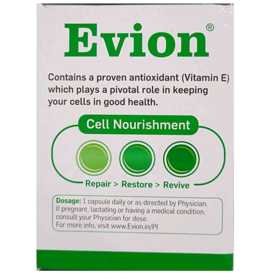 Evion 400 Soft Gelatin Capsule