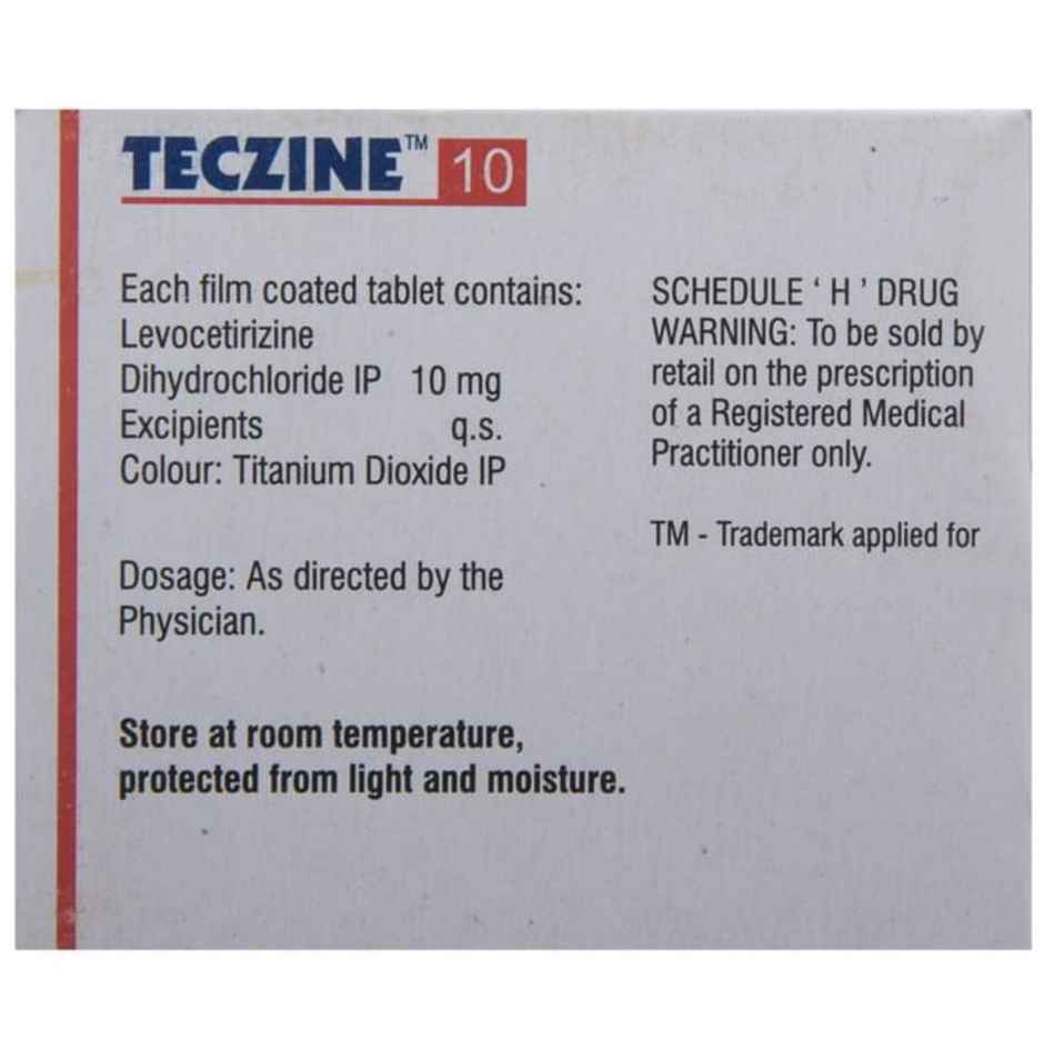 Teczine 10 Tablet