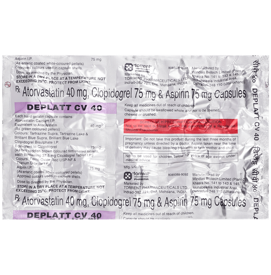 Deplatt CV 40 Capsule