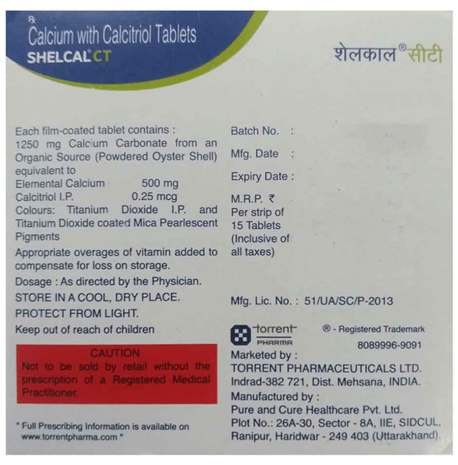Shelcal CT Tablet