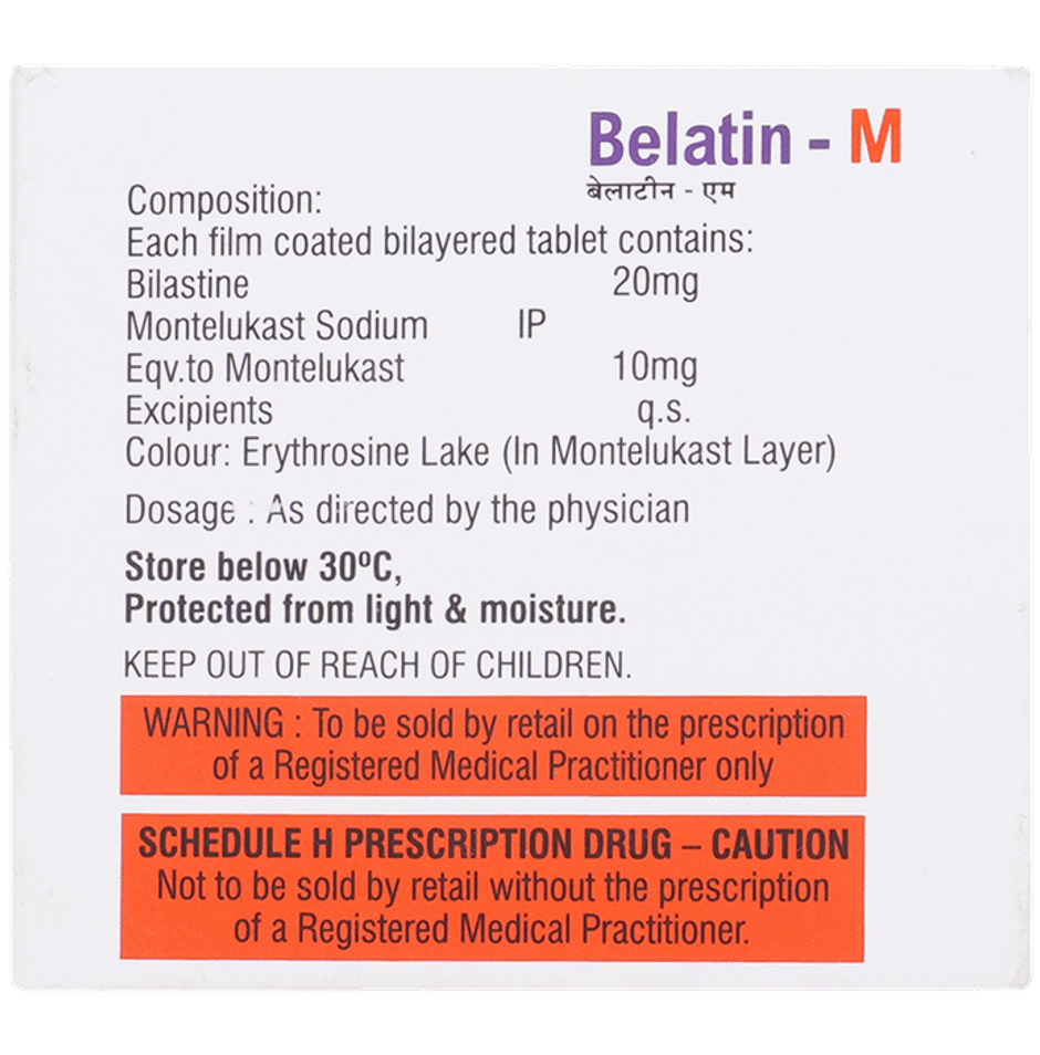 Belatin M Tablet
