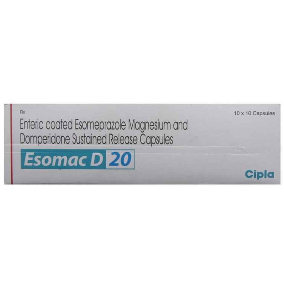 Esomac D 20 Capsules SR