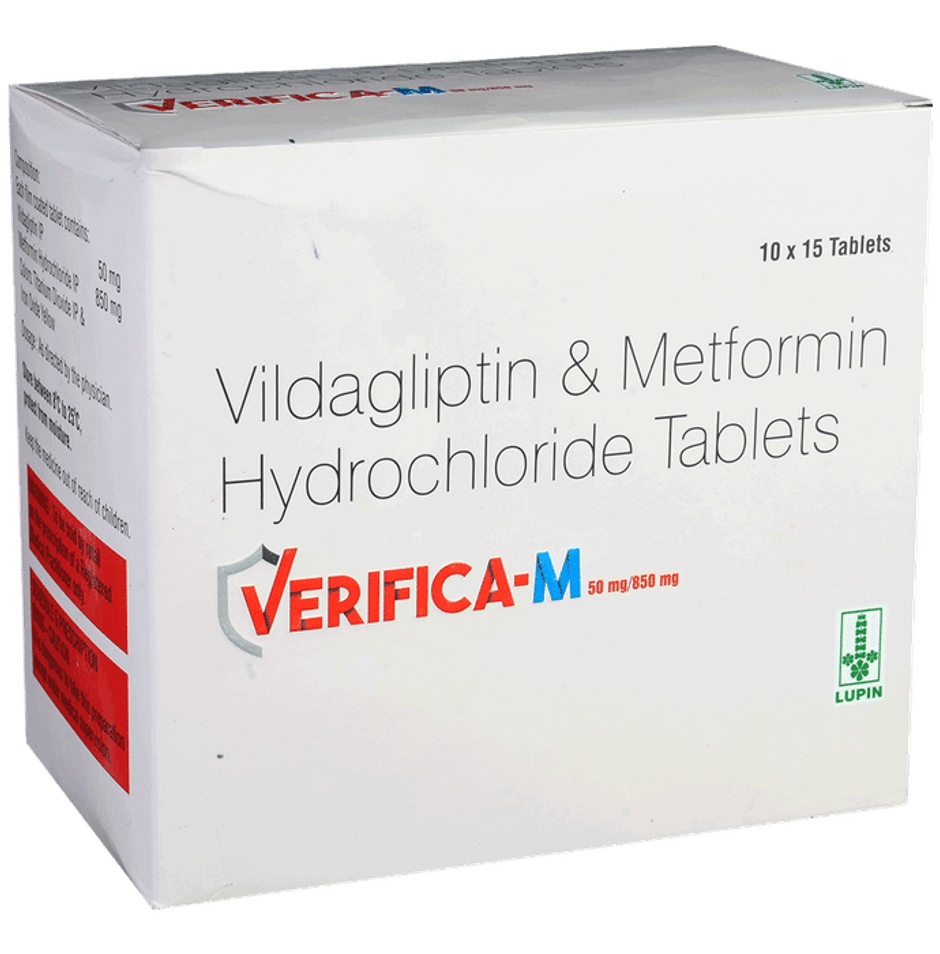 Verifica-M 50mg/850mg Tablet