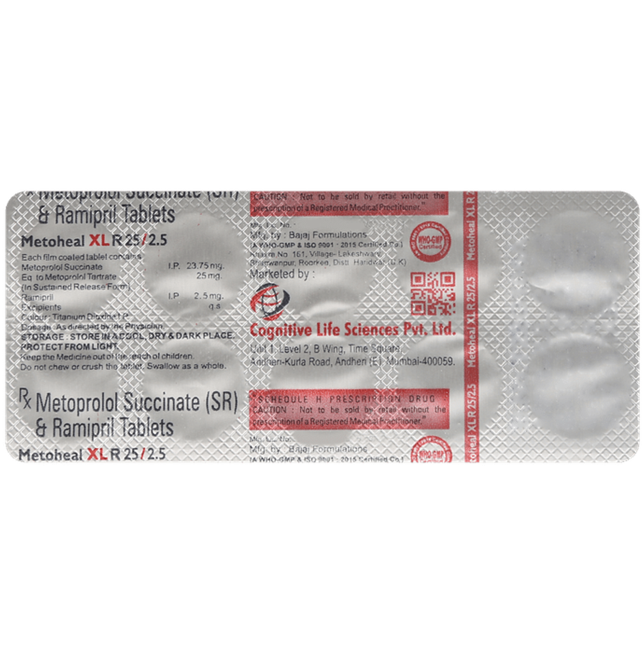 Metoheal XL R 25/2.5 Tablet
