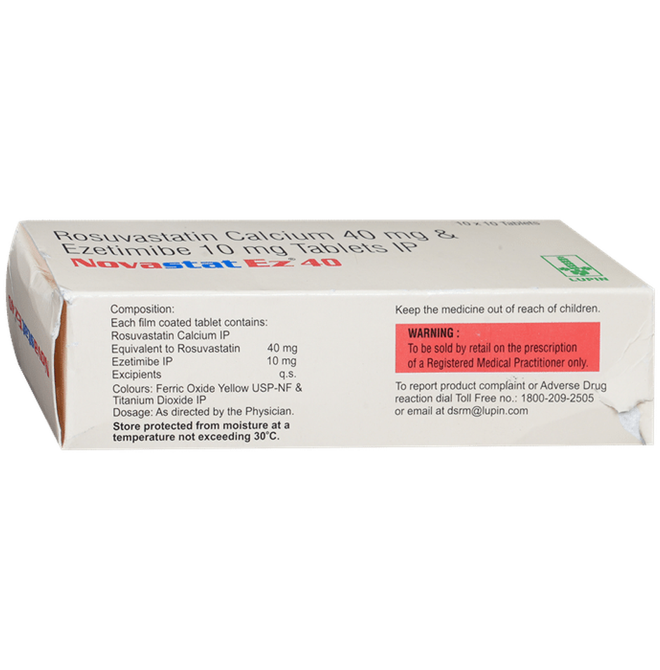 Novastat Ez 40 Tablet