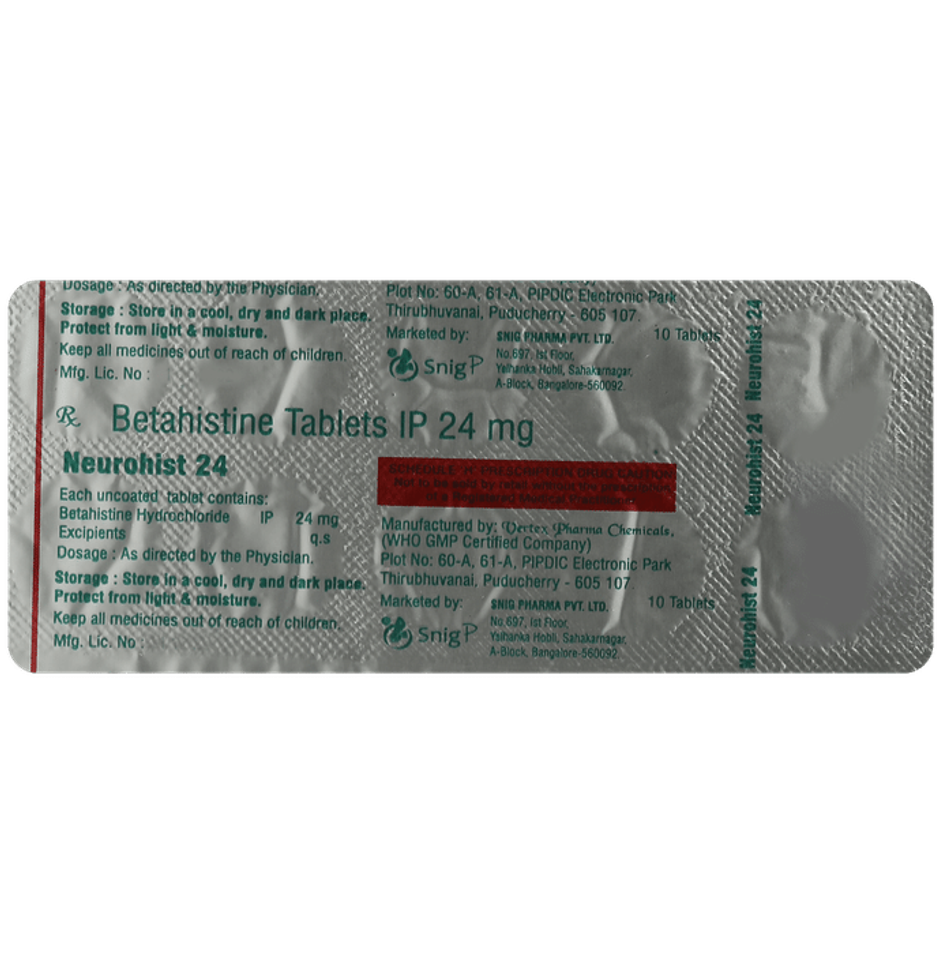 Neurohist 24 Tablet