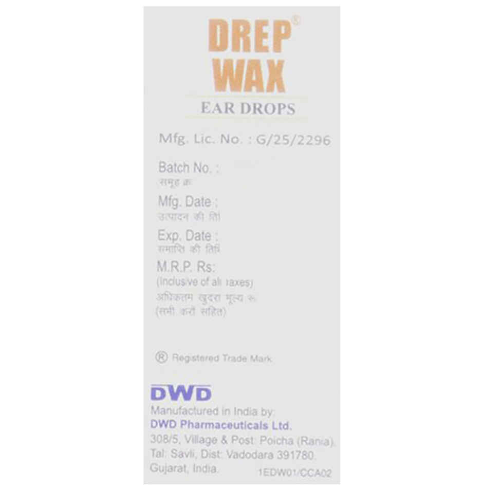 Drep Wax Ear Drop