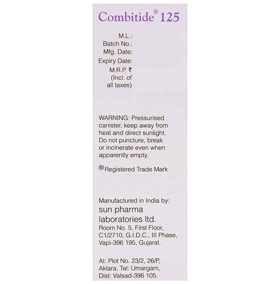Combitide 125 Inhaler
