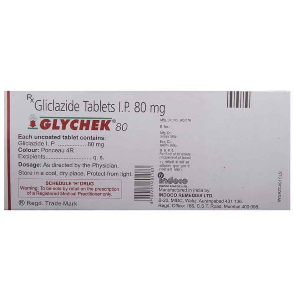 Glychek 80 Tablet